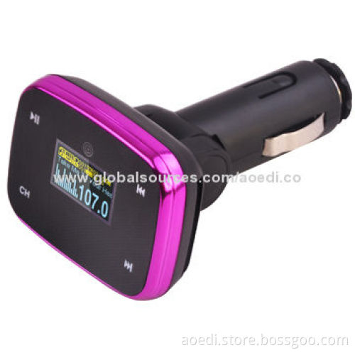 Famous Brand and Cheap Price FM Transmitter, Supports Folder Switch, 12 to 24V AC Power Supply